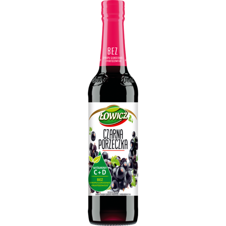 LOWICZ - SYROP CZARNA PORZECZKA 400ML