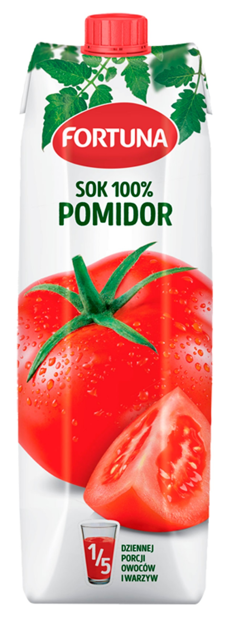 FORTUNA TOMATO JUICE 100% 1L