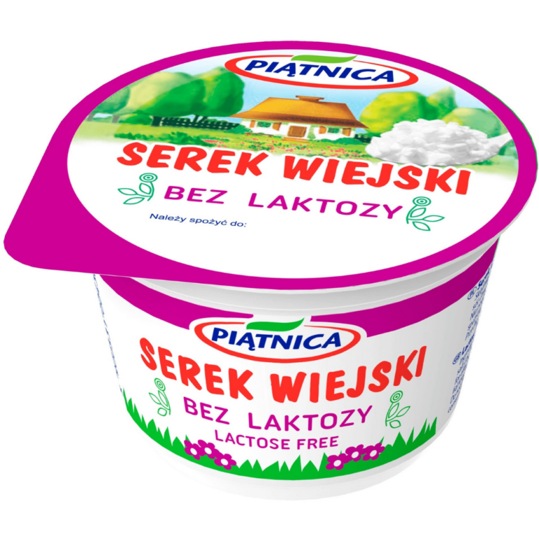 OSM PIATNICA LACTOSE FREE COTTAGE CHEESE 200G