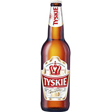 BEER TYSKIE LAGER ALC 5% BEER BOTTLE