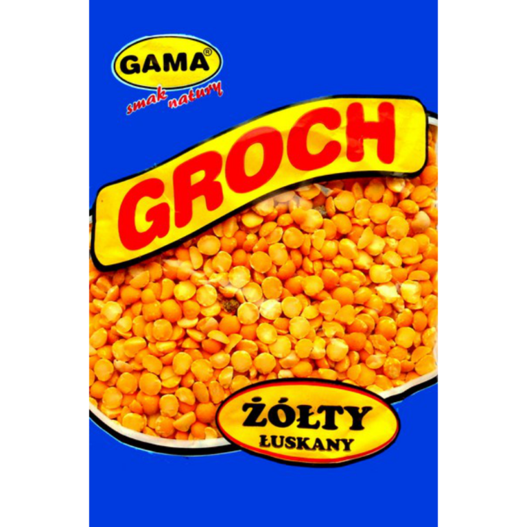 GAMA PEELED YELLOW PEAS 400G