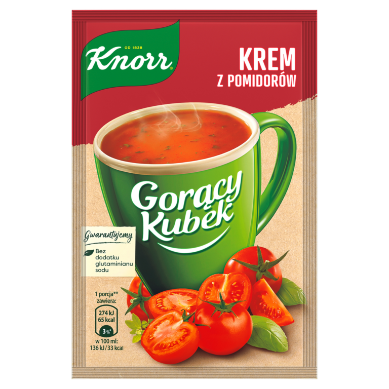 KNORR HOT MUG CREAM OF TOMATOES SOUP 19G