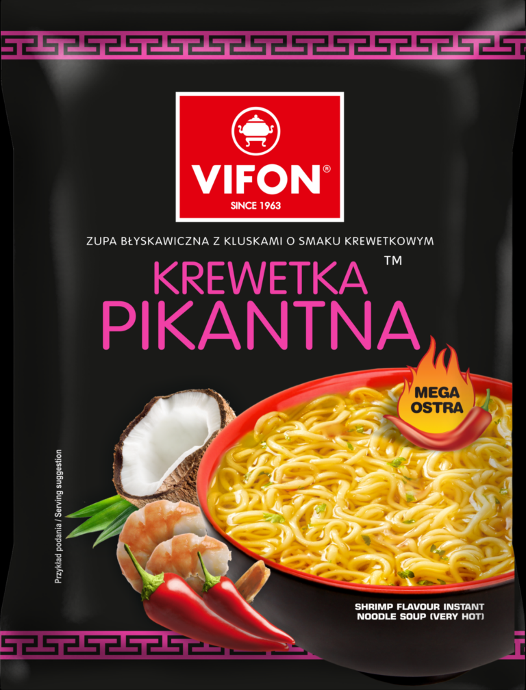 VIFON HOT SHRIMP INSTANT NOODLE SOUP 70G