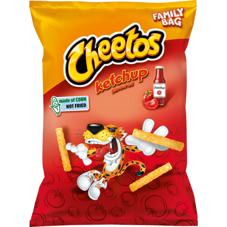 FRITO-LAY CHEETOS KETCHUP FLAVOURED CORN CRISPS 150G
