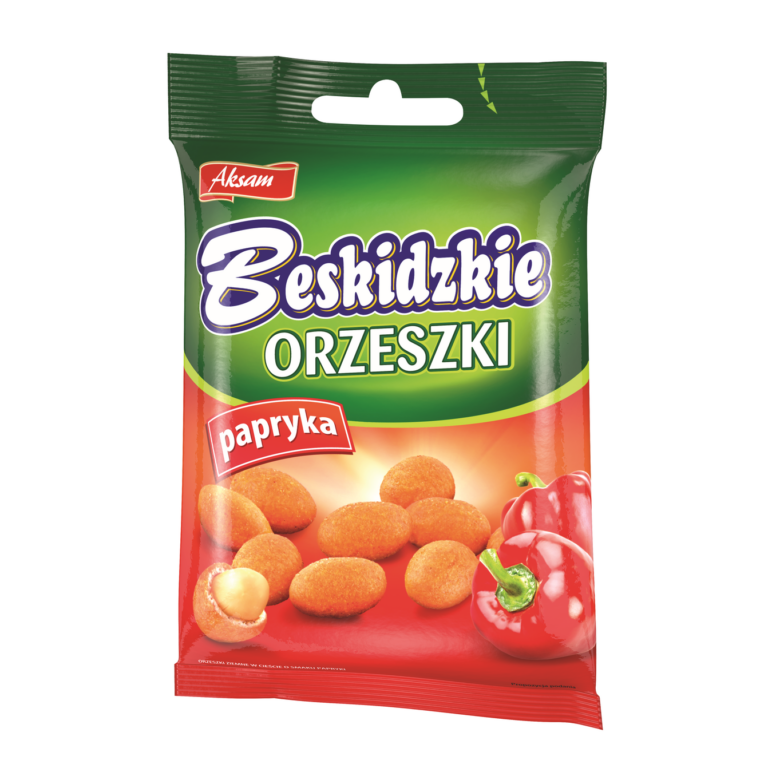 ORZESZKI BESKIDZKIE PAPRYKA 70G AKSAM