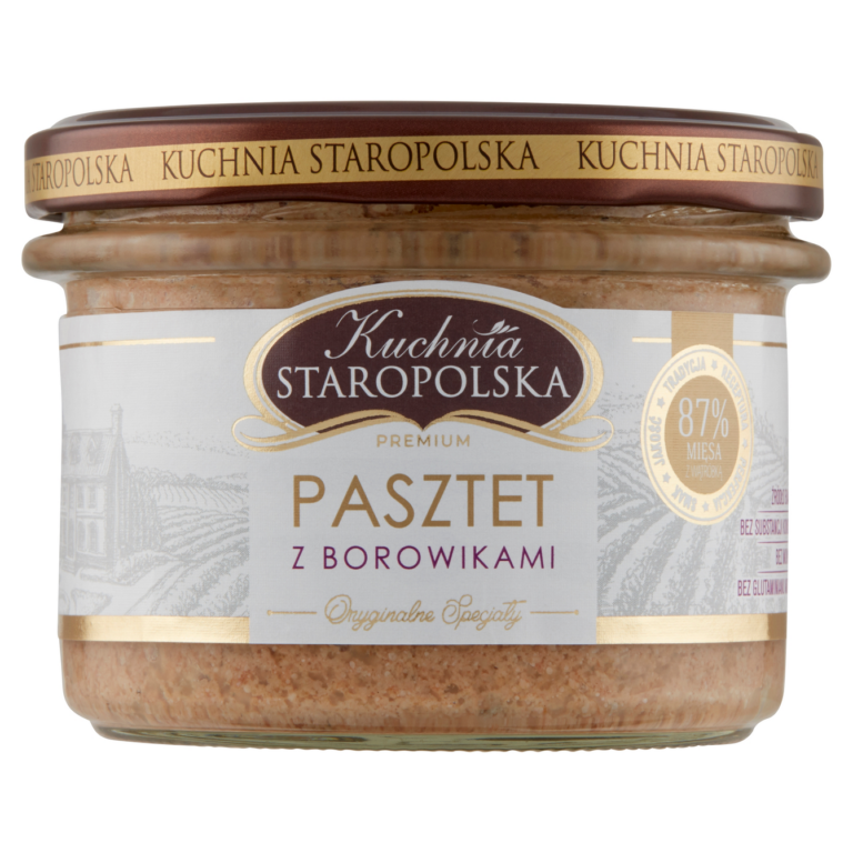 GRAAL KUCHNIA STAROPOLSKA PATE WITH BOLETUS MUSHROOMS 160G