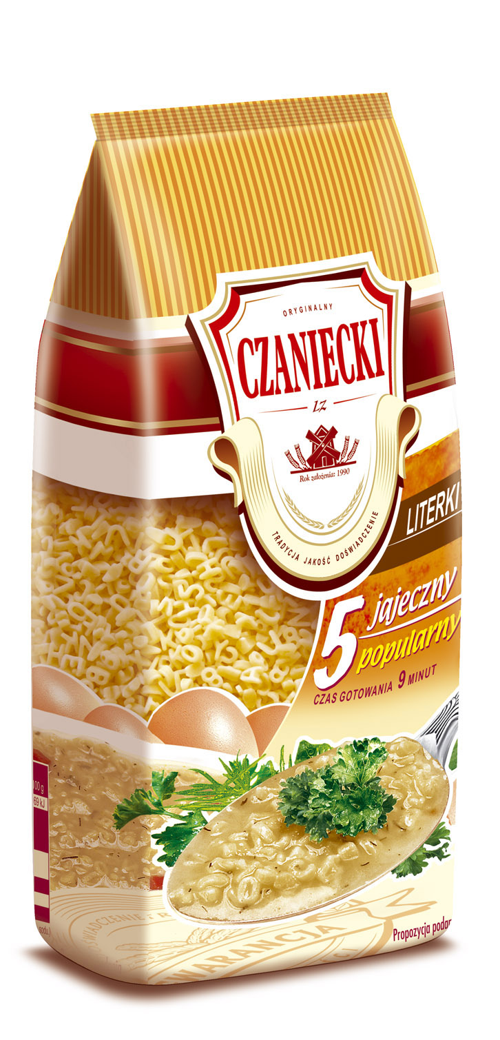 CZANIECKI MAKARON 250G LITERKI