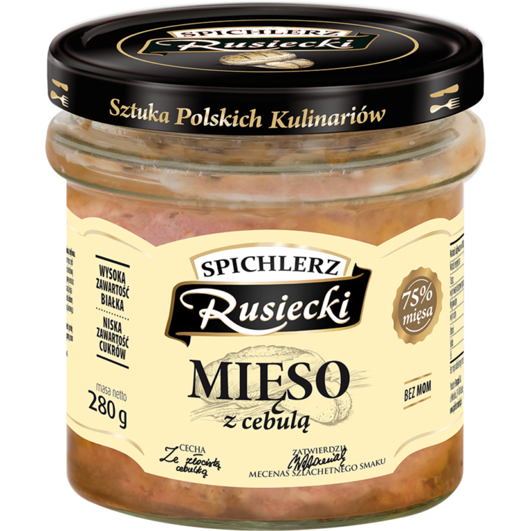 SPICHLERZ RUSIECKI 280G PAMAPOL MEAT WITH ONION