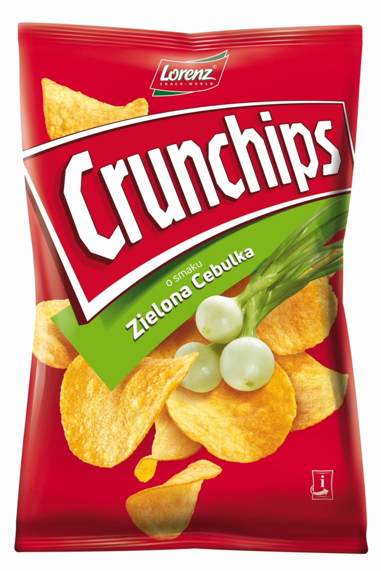 CHIPSY LORENZ CRUNCHIPS ZIELONA CEBULKA 140G
