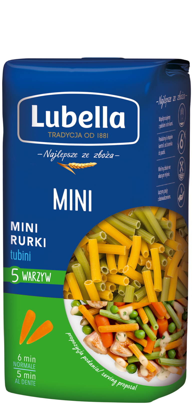 LUBELLA MINI TUBINI PASTA 400G