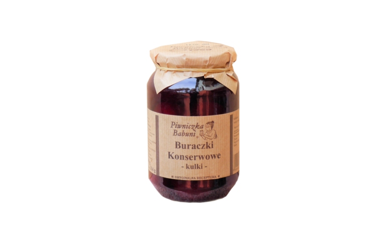 PIWNICZKA BABUNI RED BEETROOT BALLS CUT 460G