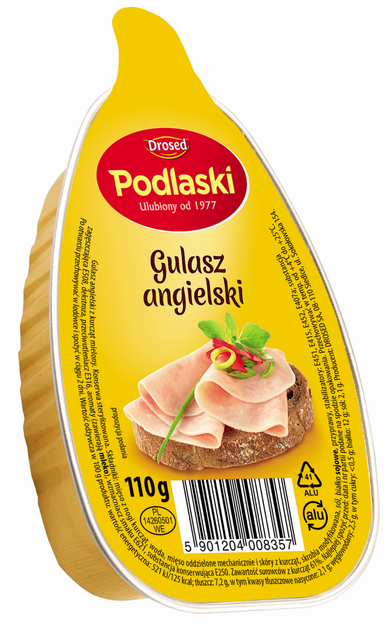 DROSED PODLASKI ENGLISH GOULASH 110G