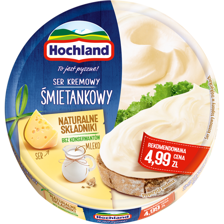 SER TOPIONY HOCHLAND KRAZEK SMIETANKOWY 180G