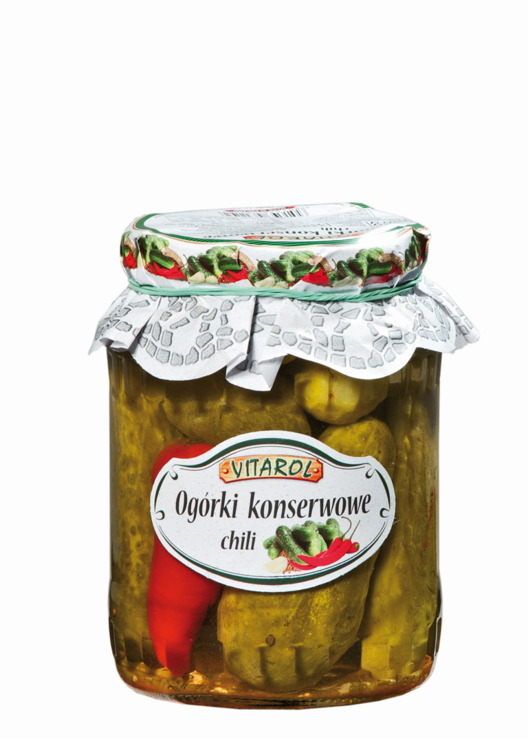 VITAROL DILL PICKLED WITH CHILI 650G