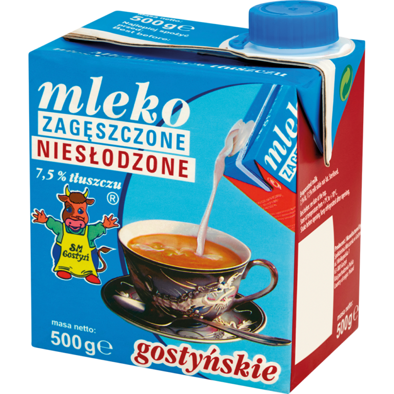 MLEKO ZAGESZCZONE NIESLODZONE 7,5% 500G KART GOSTYN