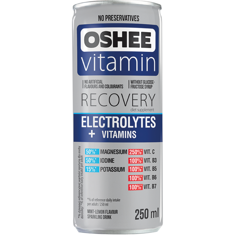 OSHEE VITAMIN RECOVERY ELECTROLYTES DIETARY SUPPLEMENT MINT-
