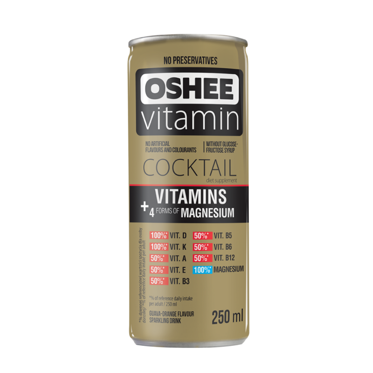 OSHEE NAPOJ WITAMINY COCTAIL MAGNEZ 250ML