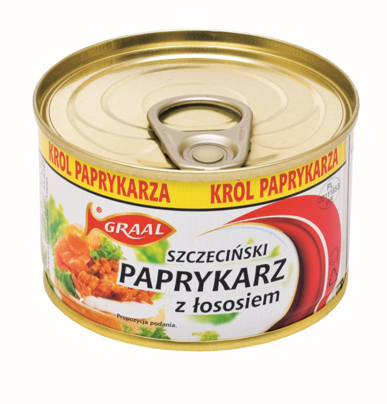 GRAAL PAPRYKARZ SZCZECINSKI FISH PASTE WITH SALMON 165G