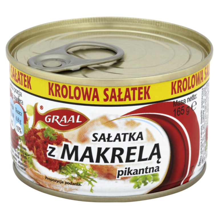 SALATKA GRAAL Z MAKRELI PIKANTNA 165G