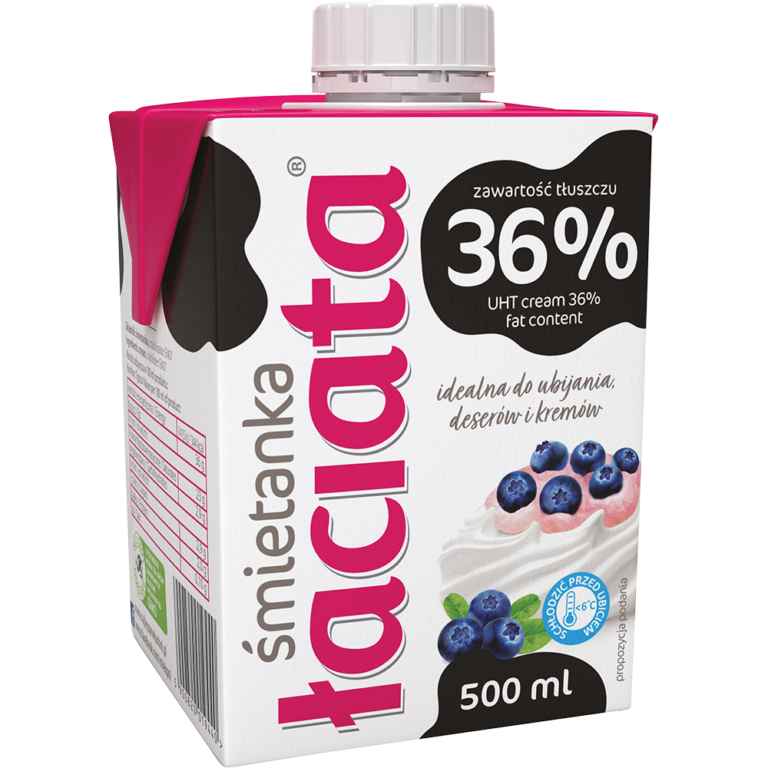 MLEKPOL LACIATA 36% UHT CREAM 500ML