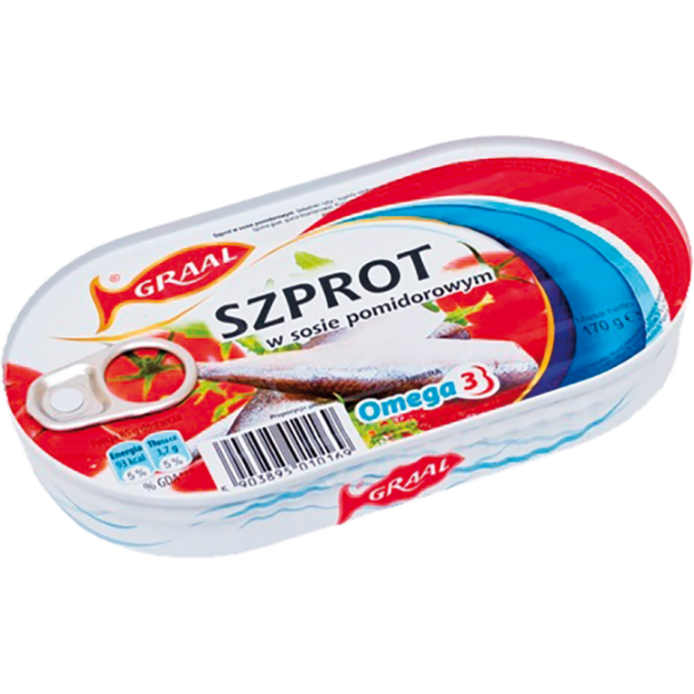 GRAAL SPRATS IN TOMATO SAUCE 170G