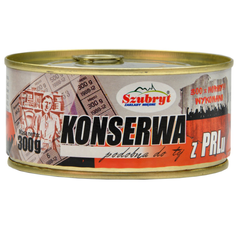 KONSERWA SZUBRYT PODOBNA DO TEJ Z PRL-U 300G