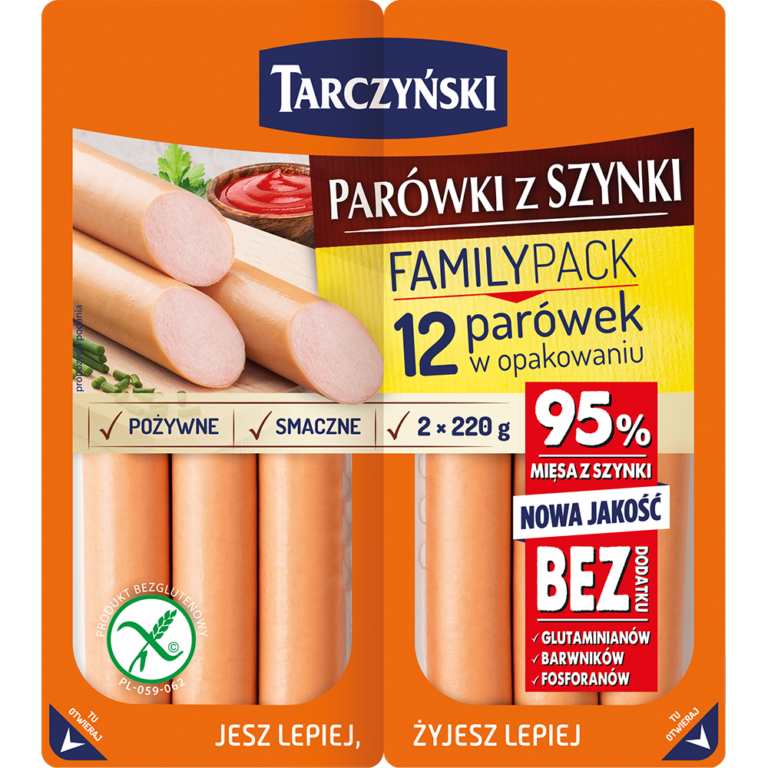 TARCZYNSKI FAMILY PACK HAS SAUSAGES 44G