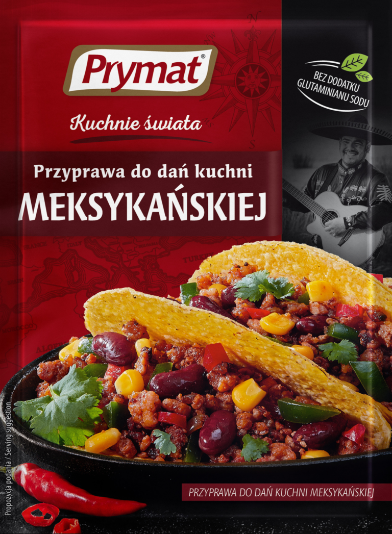 PRYMAT KUCHNIE SWIATA SEASONING FOR MEXICAN DISHES 20 G
