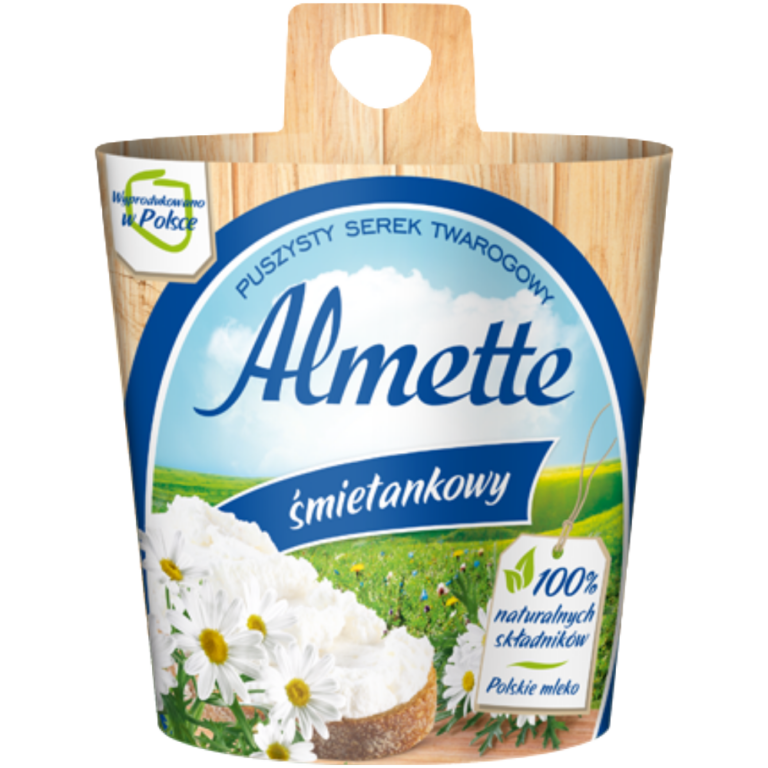 HOCHLAND ALMETTE CREAMY FLUFFY COTTAGE CHEESE 150G