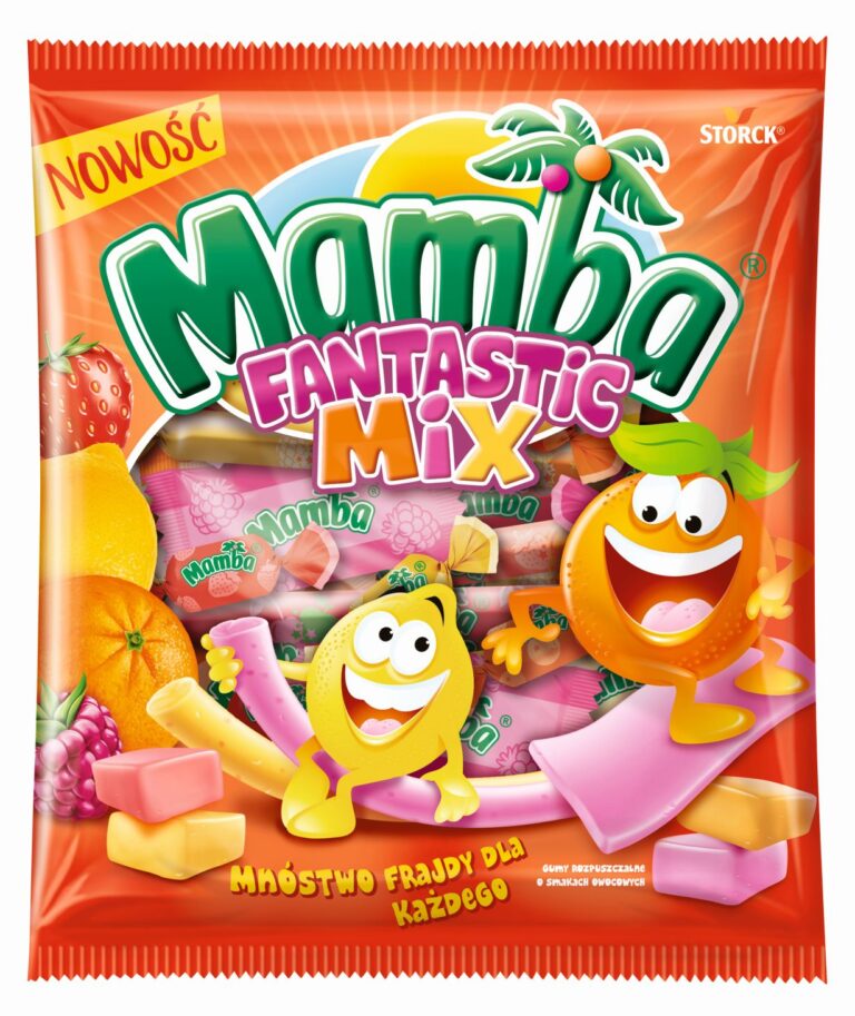 STORCK MAMBA FANTASTIC MIX FRUIT FLAVOURED CHEWING CANDIES 1