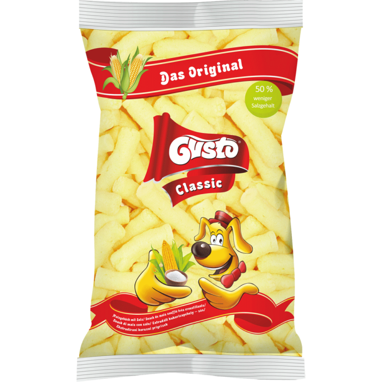 GUSTO PUFULETI CORN SALTED PUFFS 85G