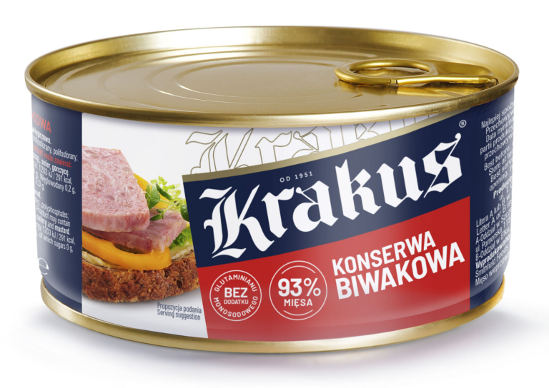 ANIMEX KRAKUS CANNED PORC FOR PICNIC PRESERVED MEAT 300G