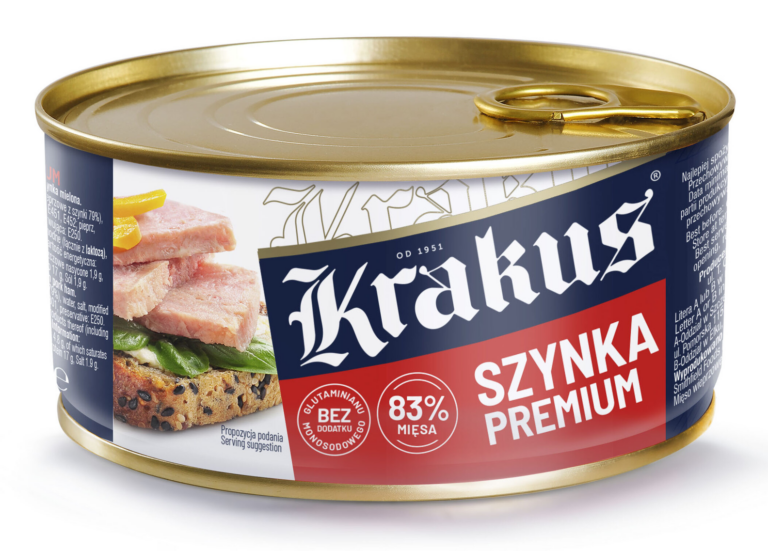 ANIMEX KRAKUS CANNED PREMIUM HAM PRESERVED MEAT 300G