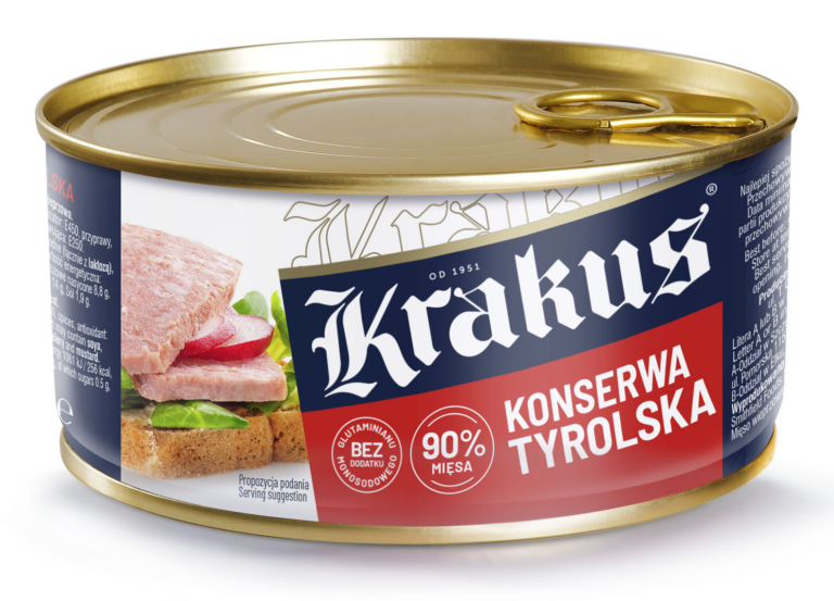 ANIMEX KRAKUS TYROLSKA CANNED PRESERVED MEAT 300G