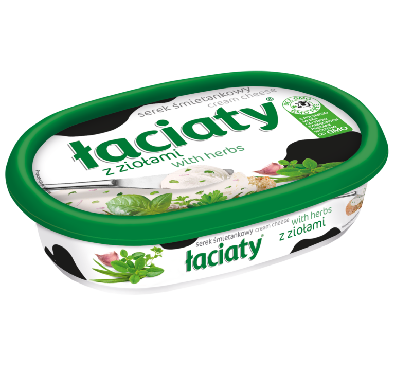 MLEKPOL LACIATY CREAM CHEESE WITH HERBS 135G