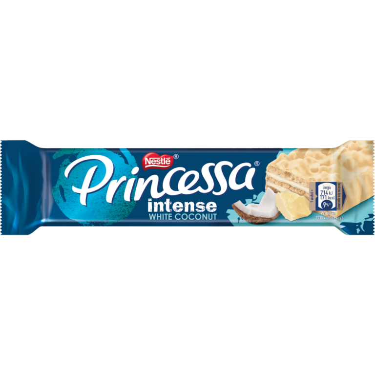 NESTLE PRINCESSA INTENSE WHITE COCONUT WAFER BAR WITH COCONU