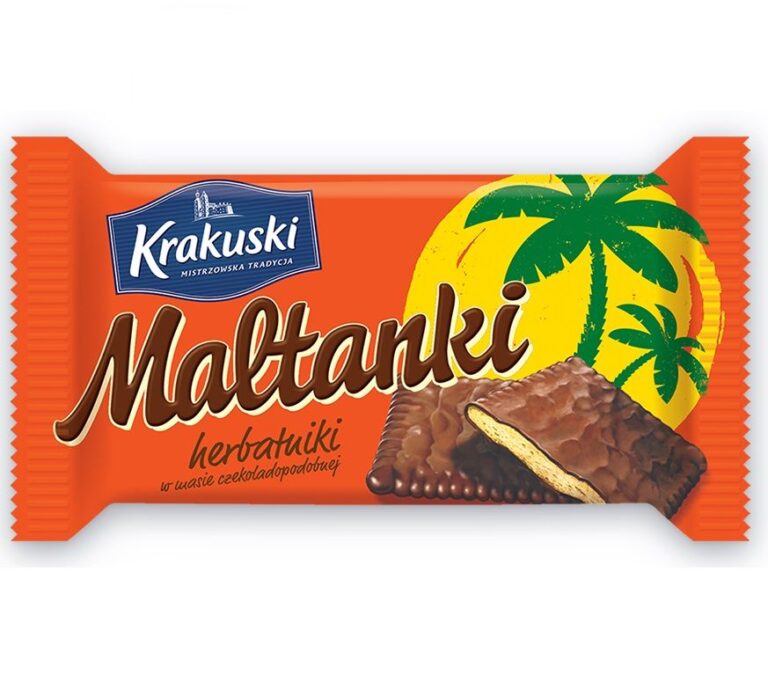 BAHLSEN KRAKUSKI MALTANKI COCOA BISCUITS 80G