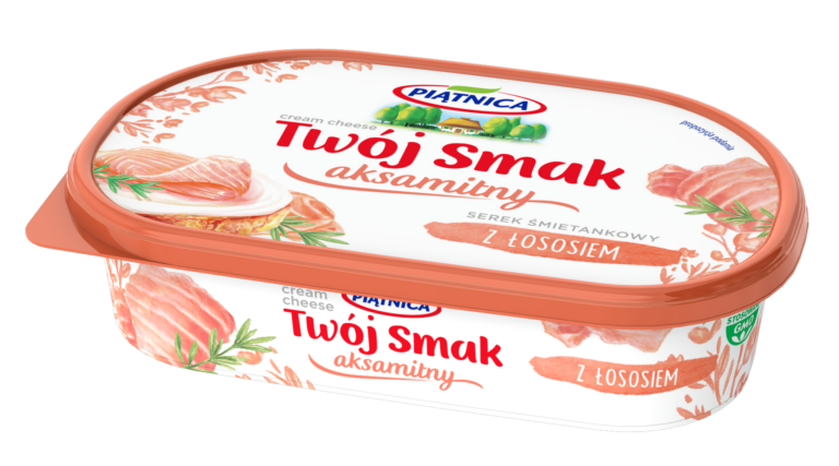 SEREK PIATNICA TWOJ SMAK AKSAMITNY Z LOSOSIEM 135G