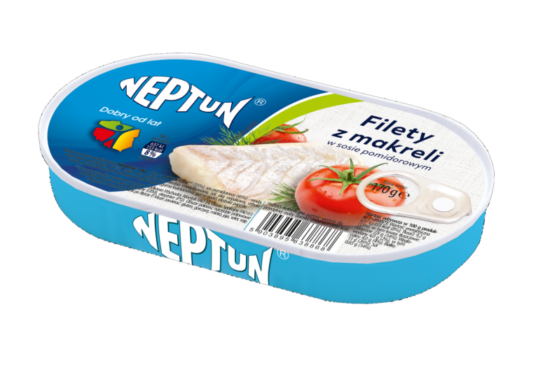 GRAAL NEPTUN MACKEREL FILLETS IN TOMATO SAUCE 170G