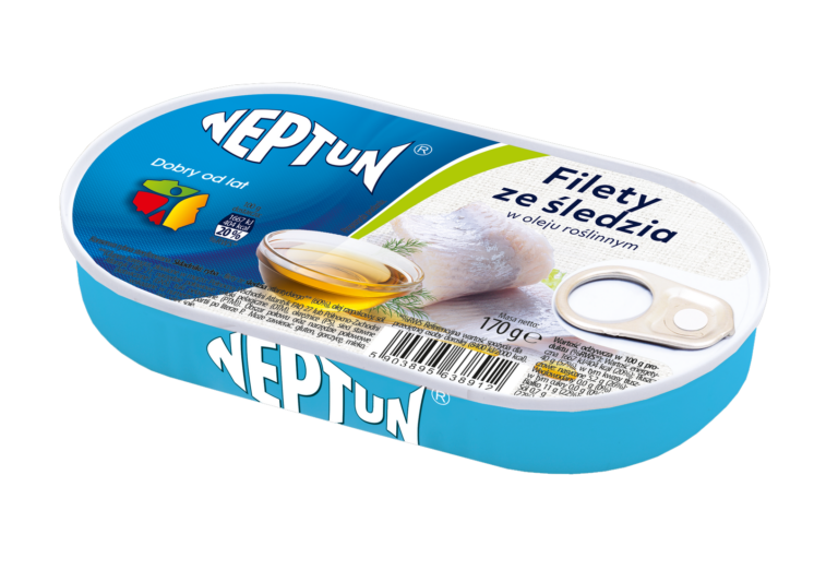 GRAAL NEPTUN HERRING FILLETS IN OIL 170G