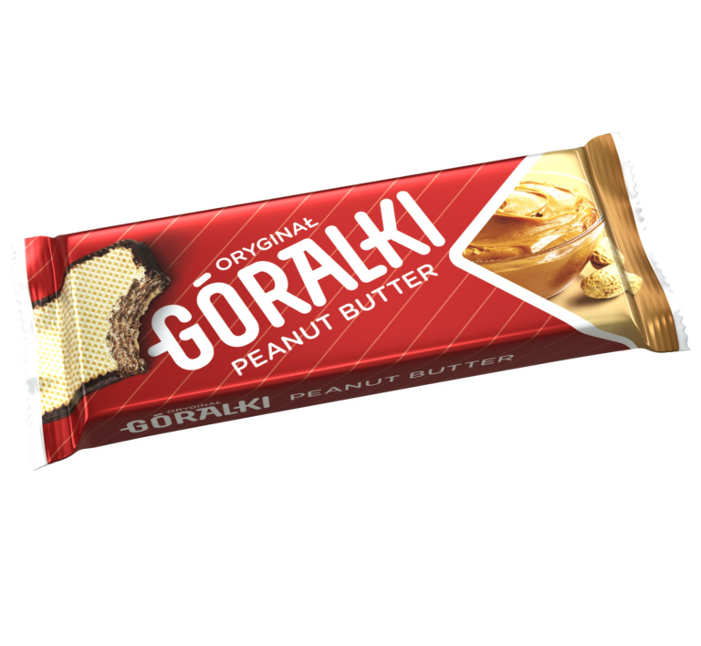 GORALKI PEANUT BUTTER WAFER WITH CREAM FILLING 45G