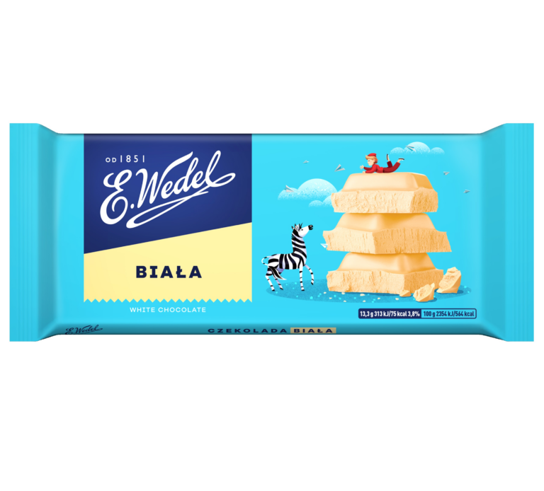 WEDEL CZEKOLADA 80G BIALA