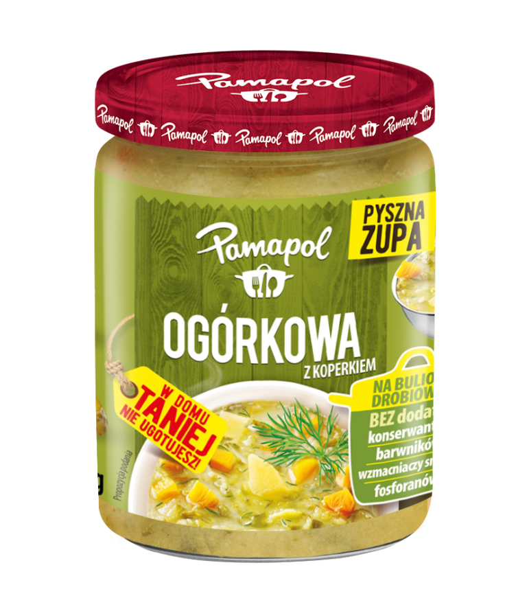 PAMAPOL CUCUMBER SOUP WITH DILL 470G