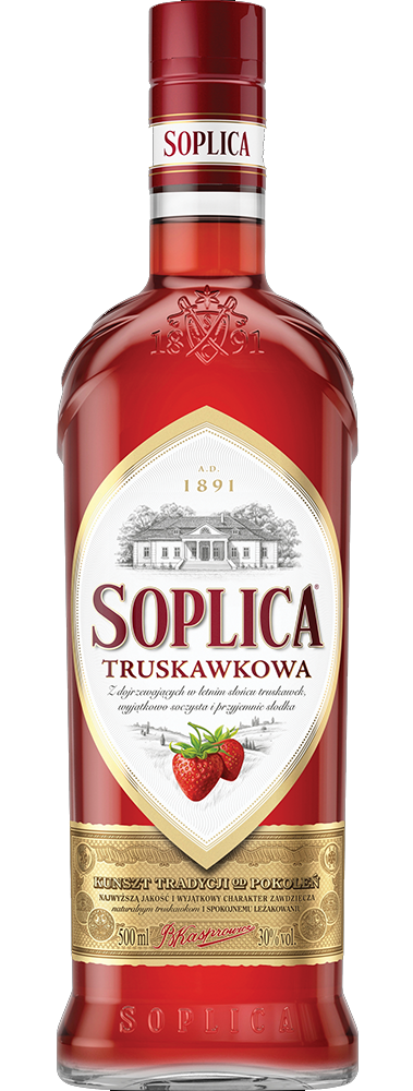 WODKA SOPLICA TRUSKAWKOWA 30% 500ML