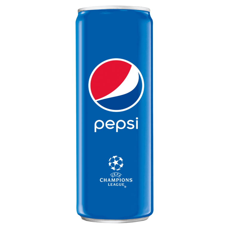 PEPSI COLA CARBONATED DRINK 330ML SLEEK CAN