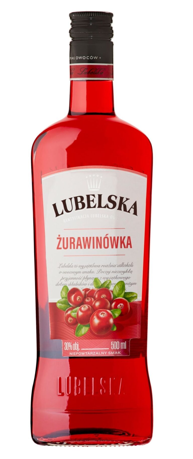 WODKA LUBELSKA ZURAWINA 30% 500ML