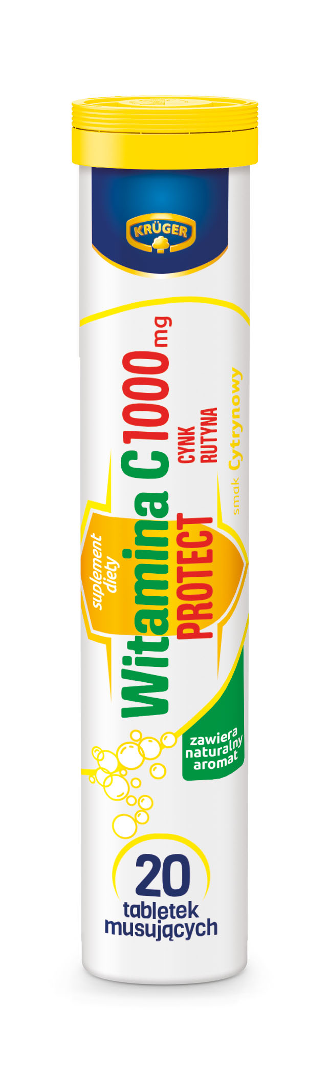 KRUGER VITAMIN C 1000 MG DIETARY SUPPLEMENT EFFERVESCENT TAB