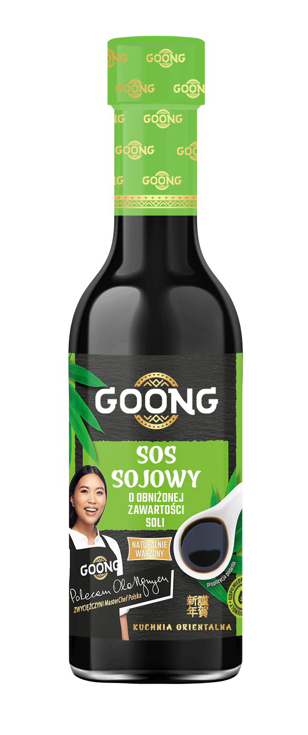 GOONG SOY SAUCE WITH REDUCED SALT 150ML