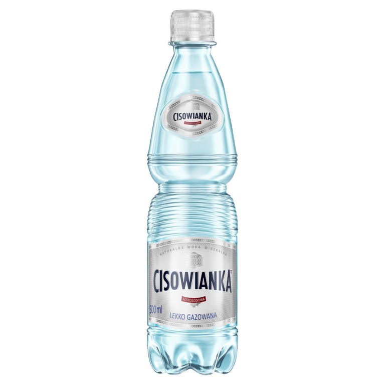 WODA CISOWIANKA MINERALNA LEKKO GAZOWANA 500ML