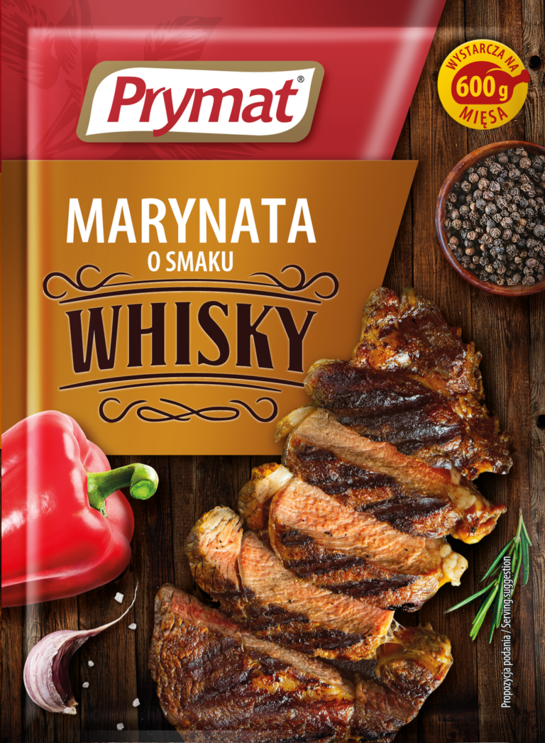 MARYNATA O SMAKU WHISKY PRYMAT 20G